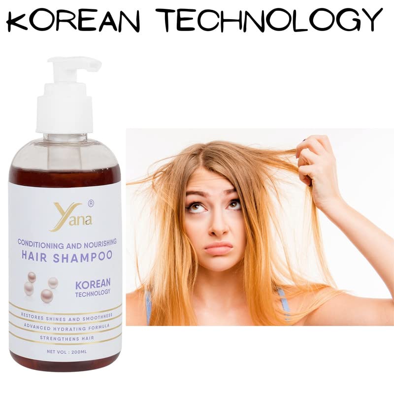 Yana šampon za kosu s korejskim tehnologijom kose šampon za žene sulfat besplatno