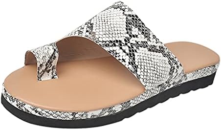 Papuče za žene Dressy Leopard, zmija, pune boje udobne ravne casual cipele Ljeto plaža Putni klizači