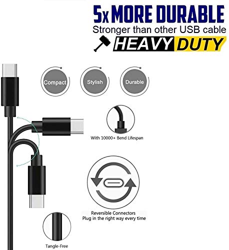 Tobysome brza punjač za punjenje kablskog kabela kompatibilan sa Sony SRS-XB33 SRS-XB23 SRS-XB43 Prijenosni Bluetooth bežični zvučnik