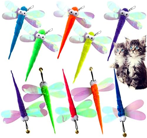 AcceLeah mačka crv igračka punjenje mačke Teaser igračke mačka štapić punjenje štapić zamjena, mačka crvi i