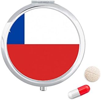 Čileanska Nacionalna Zastava Južna Amerika, Džepna Kutija Za Skladištenje Lijekova, Dozator Kontejnera