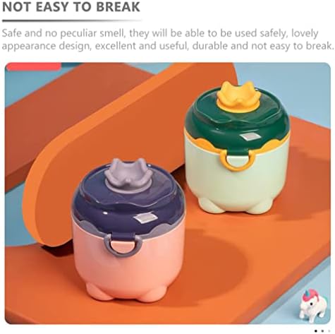 Hemoton Travel snack Container baby formula dispenzer prijenosni dozator praha sa Scoop Cartoon Formula