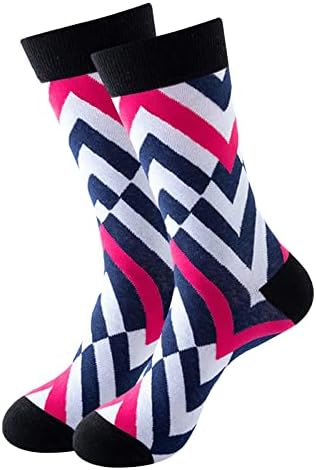 Novost čarape za muškarce smiješni uzorak mješavine vune pletena čarapa meka komfor topla čarapa do sredine teleta zabavni poklon za tinejdžere bijele