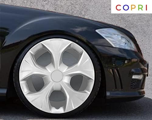 Coprit set poklopca od 4 kotača 14 inčni Srebrni čvorište Snap-on Fits Audi