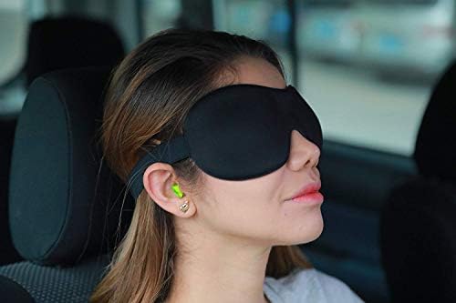 Maska za spavanje Nevidljiva Alar duboka orbita 3D maska ​​za oči Ultra lagana i udobna maska ​​za spavanje za putovanja, NAP, Shift Works
