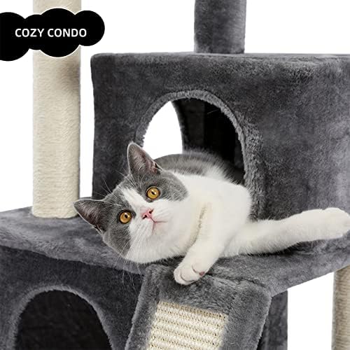 Cat Tree stabilni stanovi za mačke u zatvorenom prostoru udobni smuđevi jedinstvene igračke za mačke