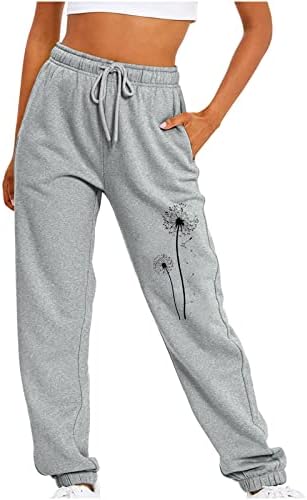 Chgbmok Y2K Duks za žene Elastične struke za vuču Ženske hlače Looung Lounge duge hlače Modne Jogger pantalone