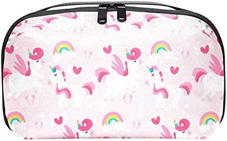 Rainbow Poop Poo Pink torba za šminkanje za torbicu Prijenosna torba za organizatore putovanja