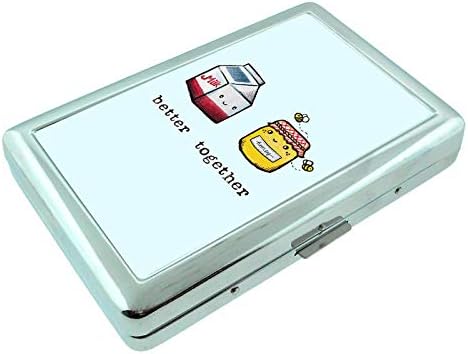 Bolje zajedno Em10 Hip srebrni držač za cigarete metalni novčanik 4 X 2.75 RFID zaštita