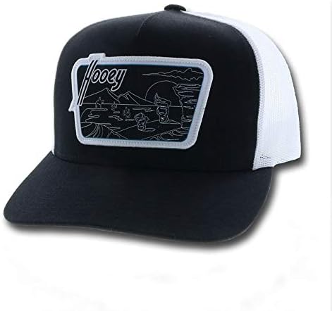 HOOEY DAVIS Trucker Hat Crno / Bijelo