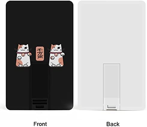 Lucky CAT USB Memory Stick Business Flash-Drives kartica Kreditna kartica