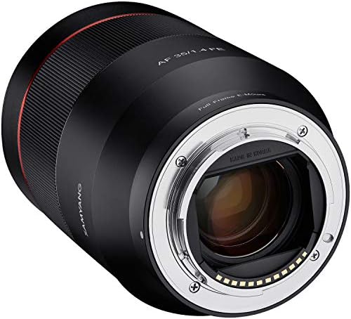 Samyang 35 mm F1.4 autofokus objektiv za Sony FE-crna, bez stanice za sočiva, 8020