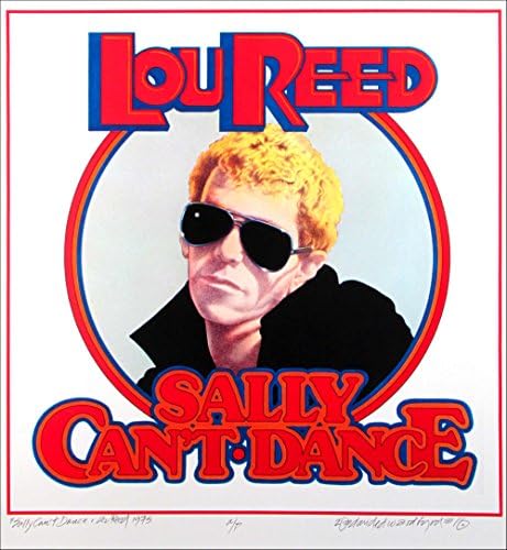 Lou Reed Sally ne može plesati edition za umjetničko umjetničko izdanje albuma potpisalo David Byrd