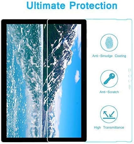 Megoo zaštitnik ekrana za Surface Book 2 13,5 inča, kaljeno staklo/blokiranje plavog svjetla / visoko osjetljivo, potpuna zaštita za Microsoft Surface Book
