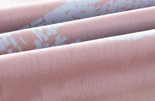 Štampanje kompleta listova za masažu, meki pamuk čiste boje Spa Beauty Bed Cover Simple Quilting