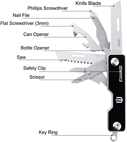 SHIELDON Damascus čelični nož + džepni nož za više alata
