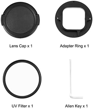 PULUZ 52mm Adapter za Filter UV sočiva prsten za GoPro HERO11 Crna / Hero11 crna Mini / HERO10