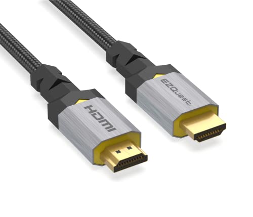 EZQUEST Ultra HD HDMI 10K 60Hz kabel, 2,2 metar, najlonska pletenica, brušeni anodizirani aluminijumski konektor kućišta