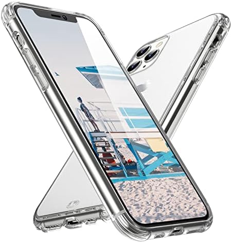 ORIbox Case kompatibilan sa iPhone 11 pro Max Case, lagan & Staklo zaštitnik ekrana za iPhone