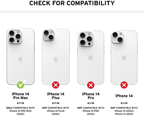 URBAN ARMOR GEAR [U] od UAG iPhone 14 Pro Max Case 6.7 Dot Cerulean - kompatibilan sa MagSafe zaštitni poklopac