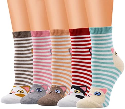 Fuzzy čarape za žene Home Sleeping Comfy zima topla novost čarape Božić Santa Claus Atletski zatvoreni čarape za žene