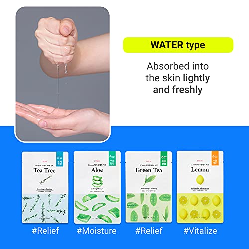 ETUDE 0.2 terapija Air Mask 10 listova / Hypo-alergena maska list sa svježom vlagom i efekat čišćenja kože