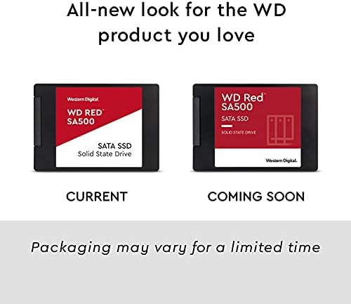 Western Digital 1TB WD Red Sa500 NAS 3D NAND interni SSD-SATA III 6 Gb/s, 2.5/7mm, do 560 MB / s-WDS100T1R0A