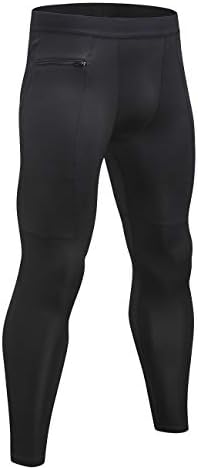 Toptie muške kompresovne hlače sa kompresijom patentnih zatvarača Baselajer Sportske tajice