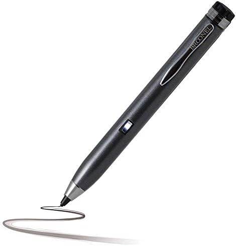 Bronel siva Fine tačaka digitalna aktivna olovka kompatibilna sa HP EliteBook X360 1030 G4 13.3 FHD-om osjetljivim