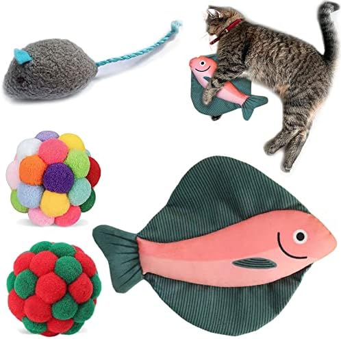 Mačja igračka, kuglice za igračke mačke s zvonom, mačke nejasne lopte Catnip igračke, Catneip igračke mačene