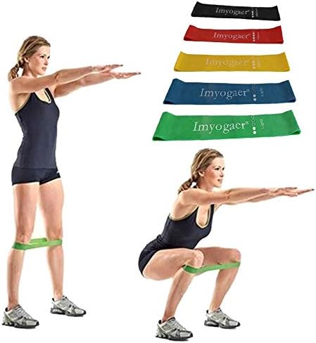 Iamyogaer Fitness oprema za obuku rezistencija za otpornost na gume gumene joge petlje Sportski vježba Elastični opseg treninga za obuku