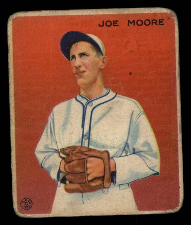 1933 Goudey 231 Joe Moore New York Giants Jadni divovi