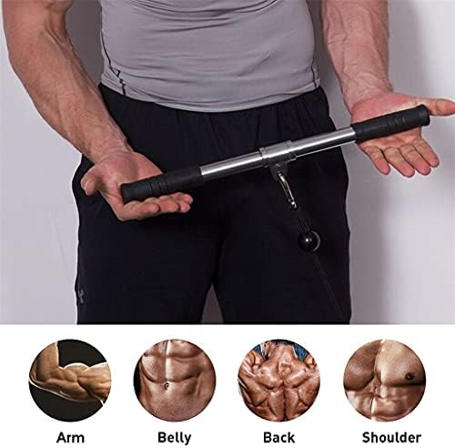 YCFBH teška teretana rotirajuća ravna šipka Triceps Biceps trening veslačka ručka kablovski priključci