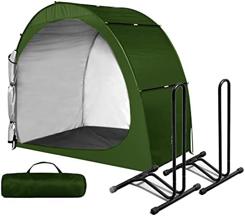 H &Zt Bundle šator &Amp; Štandovi, 2 stalka za bicikle & amp; 3ft šator za skladištenje bicikala