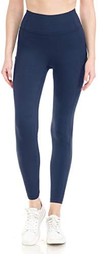 Slobodne hlače u obliku tag pantalona za žene za žene džep joga hlače - reg, plus veličine