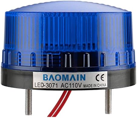 Baomain treperi signal okrugli upozorenje LED-3071 AC 110V 3W plava