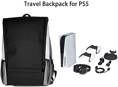 A / B Game Console Storage Storage Torba za jedno-ramena Torba za putni kofer nose za PS5 torba na ramenu