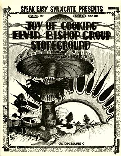 Radost kuhanja ručnice Elvin Bishop Stoneground Cal Expo '71 Bez poplašene mente