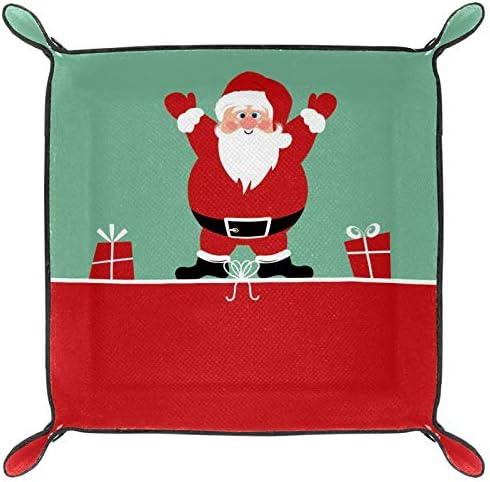 Lyetny Santa Božićni organizator za skladištenje plašta Beddide Caddy Desktop ladica Promjena ključeva novčanik