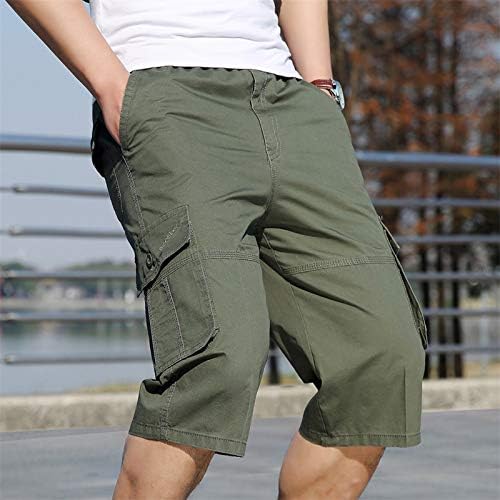 Sezcxlgg znojne šorc za muškarce na otvorenom modne kombinezone patentnih hlača Sportske kratke hlače džep muške povremene muške hlače