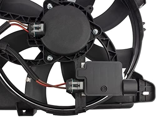 WEDOAUTO kondenzator radijator Dual Cooling Fan Skupštine Fit Za Ford Edge & za Lincoln MKX 2007-2015 zamijeniti# 622040, FA70600, FA70796, 7T4Z8C607A, 7T4Z8C607B, CT4Z8C607B, 621-392