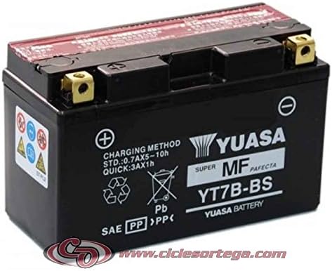 Yuasa YUAM62T7B Yt7b-bs baterija