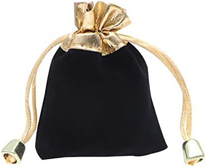 TOPBATHY Clear goodie torbe 10pcs vezice poklon torbe tkanina nakit torbice za Božić Nove Godine Eve Holiday Party