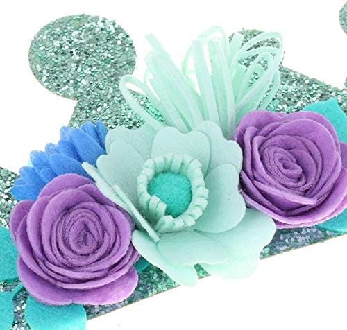 iEFiEL djevojčice cvijeće Tiara princeza kruna svjetlucava Rođendanska pokrivala za glavu