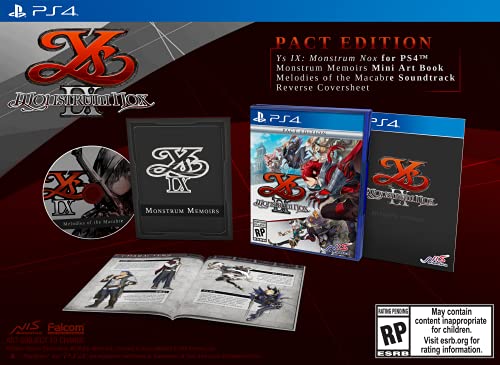 Ys Ix: Monstrom Nox-Pakt Izdanje-PlayStation 4