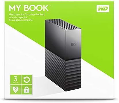 WD 3TB moja knjiga desktop eksterni Hard disk-USB 3.0-WDBBGB0030HBK-NESN