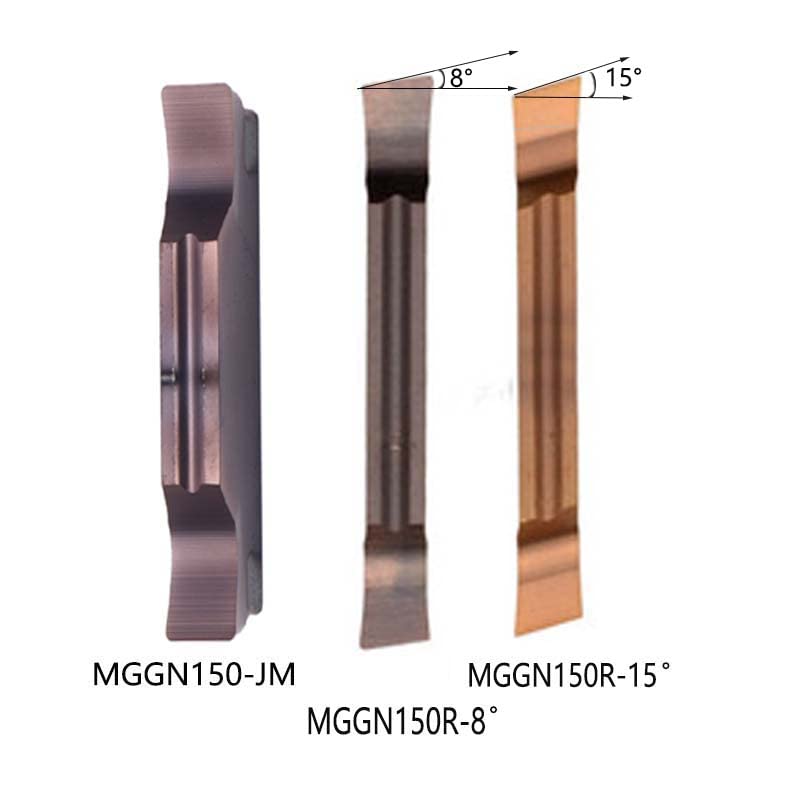 GBJ 10kom MGGN200-JM 2mm Široki karbidni umetci za haubu za žljebove umetci za rezanje finog brušenja dijelovi za žljebove za Čelik za MGEHR/MGIVR rezne umetke za žljebove