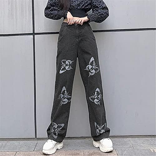 Xiloccer ženske ženske pantalone ženske rasteretne pantalone teretane ženske gaćice rastepetne hlače za bicikliste visoke struke Jean pantalone