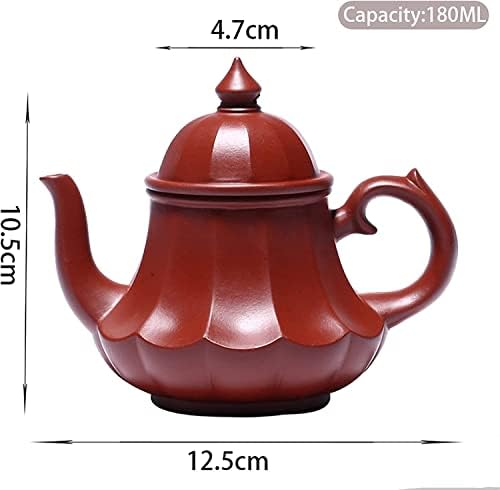 Moderni čajnik od 180ml Purple Clay teapots Poznati ručno izrađeni čaj za čaj za čaj za hlađenje čaj za čaj