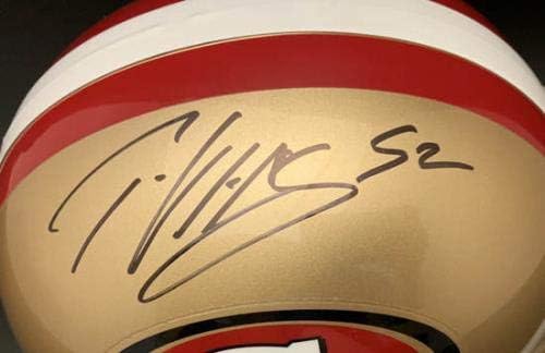 Patrick Willis potpisao San Francisco 49ers Full Size kaciga PSA / DNK sa autogramom sa autogramom NFL
